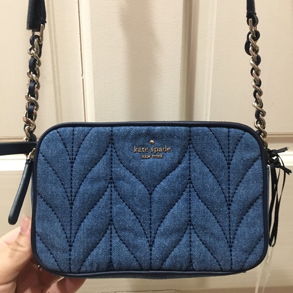 kate spade Handbags - HP🎉 NEW Kate Spade Denim Crossbody Purse Bag